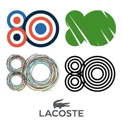Lacoste 80 years #logotype #lacoste #branding #saville #inspiring #peter #brand #logo