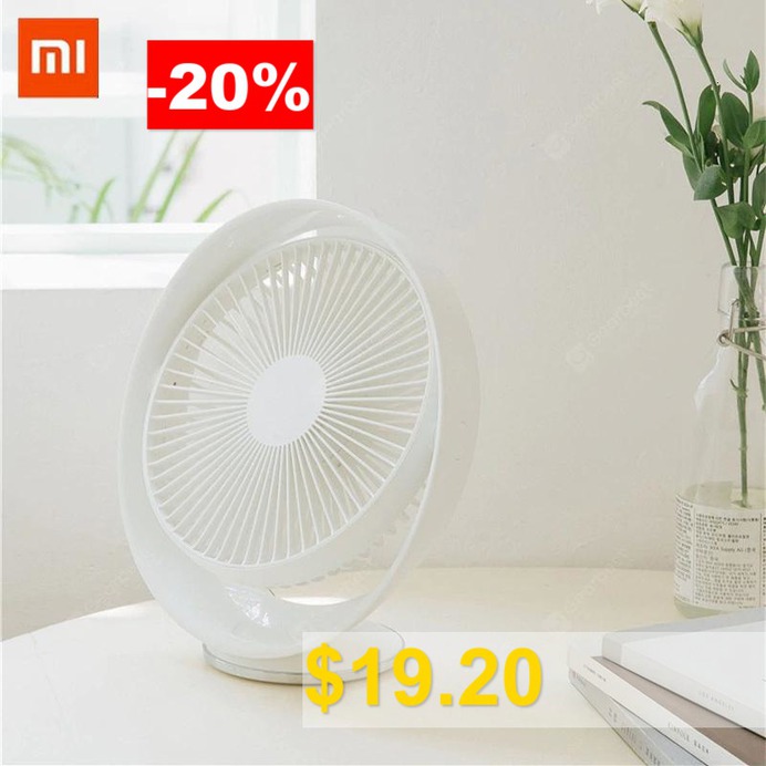 XIAOMI #3life #327 #Desktop #Fan #Air #Circulation #Rechargeable #Electric #Fan #Natural #Wind #USB