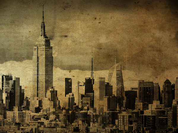 Manhattan Wood SkyLine #empire #manhattan #photography #art #york #new