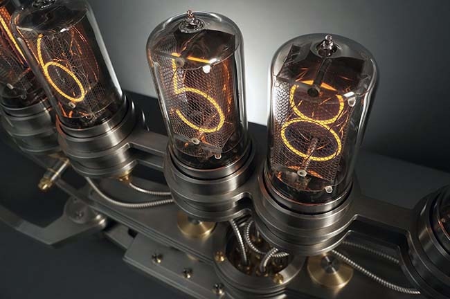 MB&F Celebrates Five Years of M.A.D. Gallery with Nixie Machine II