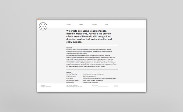 Longton Website Profile #web