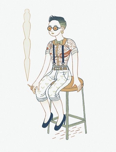 :O ↷ Ö ↷ O: #dimino #foster #illustration #drawn #sophia #hand
