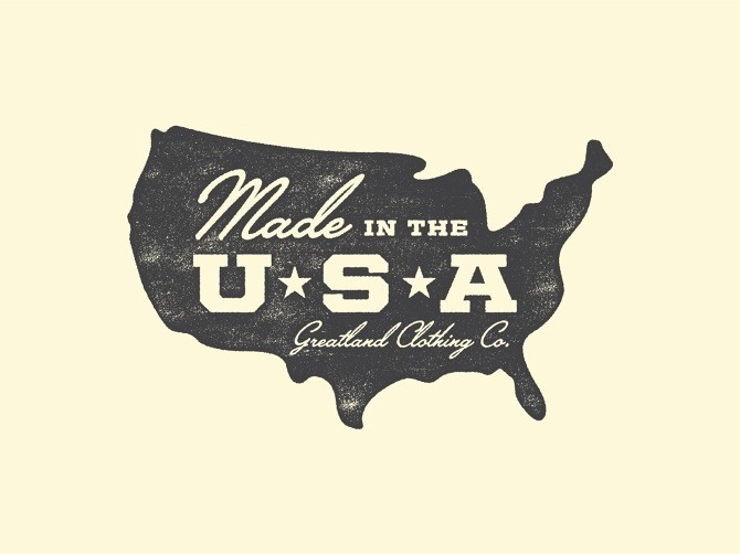 Greatland - Allan Peters #logo #badge #typography