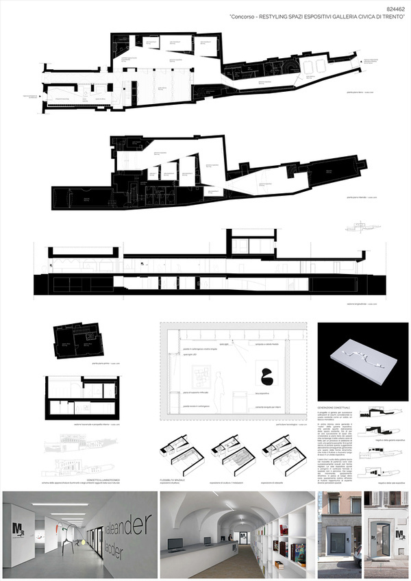 Tavola_intera_full #drawings #white #plans #void #solid #architecture #sections