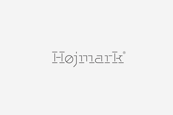 Højmark Cycles #type #branding #logo