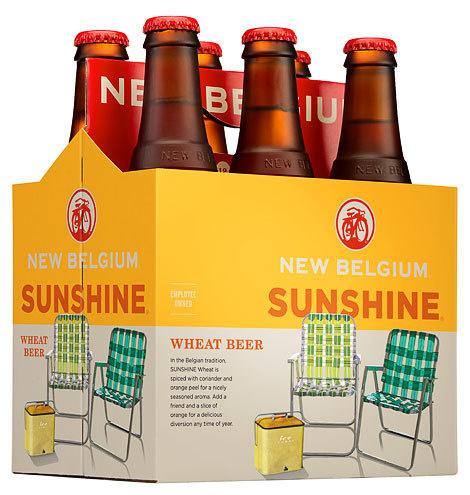 New Belgium Sunshine #packaging #beer