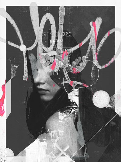 Raphael Vicenzi, collage, fashion, design