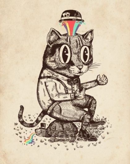 Strange Animals on the Behance Network #illustration