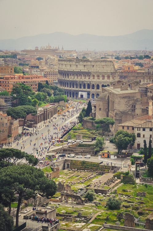 CJWHO ™ (Amphitheatrum Flavium, Rome, Italy The Colosseum...) #rome #landscape #colosseum #photography #architecture #italy