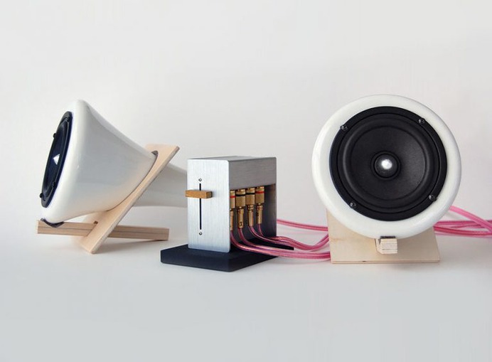 Joey Roth: Ceramic Speakers