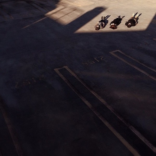 Light Pocket #flat #down #instagram #perspective #lie #garage #lot #parking #three #light #shadow
