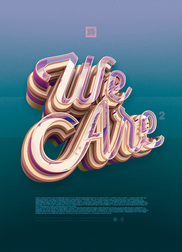 We Are 2 / 0713 on Behance #3d