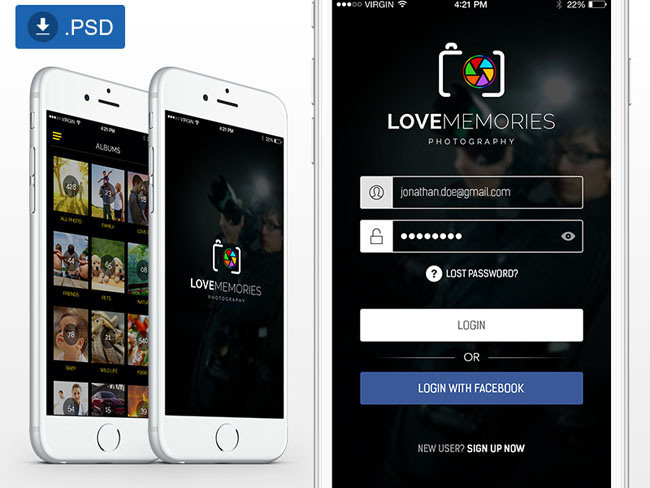Love Memories Photo album app