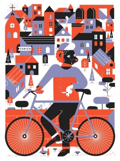 BLDGWLF - Part 3 #illustration #bicycle