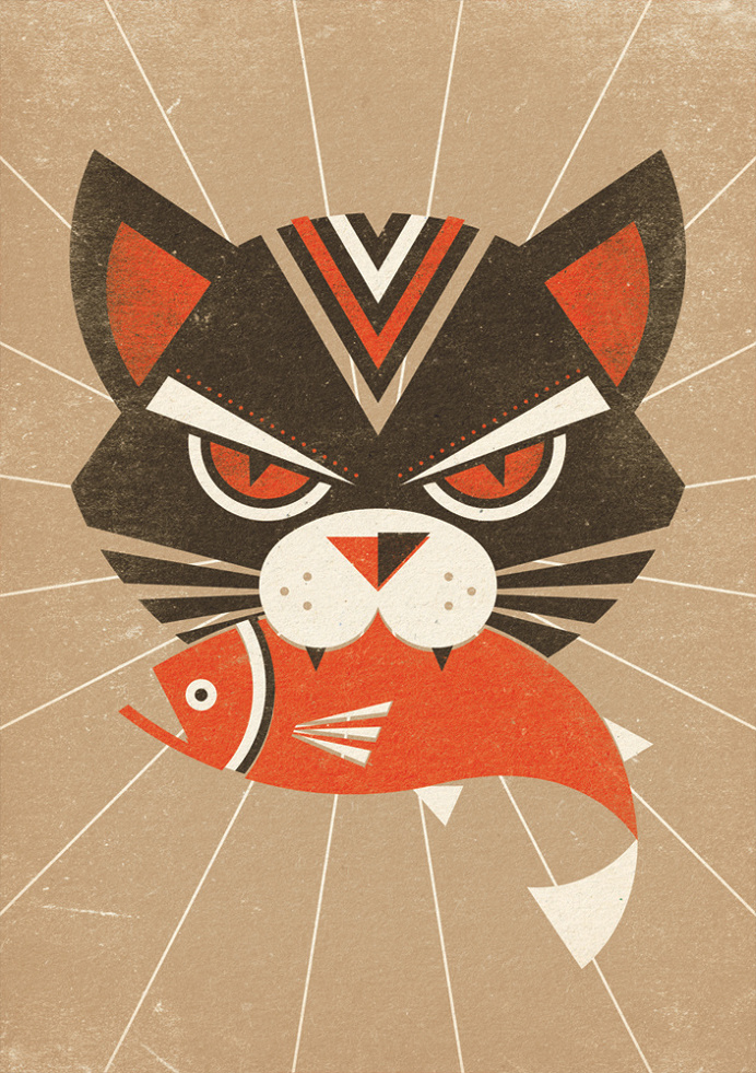 #cat #illustration