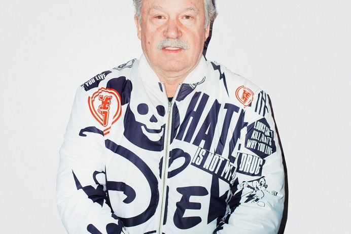 girgio moroder wearing nikolas wrobel for hotel shanghai #girgiomoroder #nikolaswrobel #nikolaswrobel.com #hotelshanghai #bomberjacket #ja