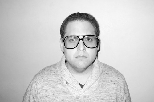 Terry Richardson's Diary | Jonah Hill wearing my glasses. #actor #white #black #wall #terry #richardson #and
