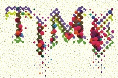 Balla Dora Typo-Grafika: TIME - FEED #design #dots #illustration #colour #typography