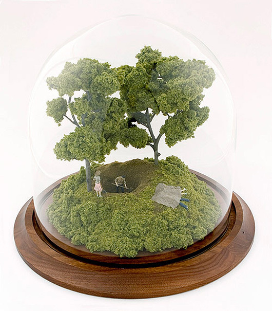 thomas doyle worlds 13 #miniature #diorama #house #art