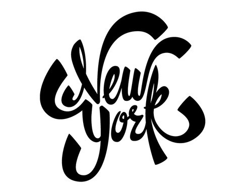 Typeverything.com NY by Chris Rushing. #lettering #logo #nyc #custom #type