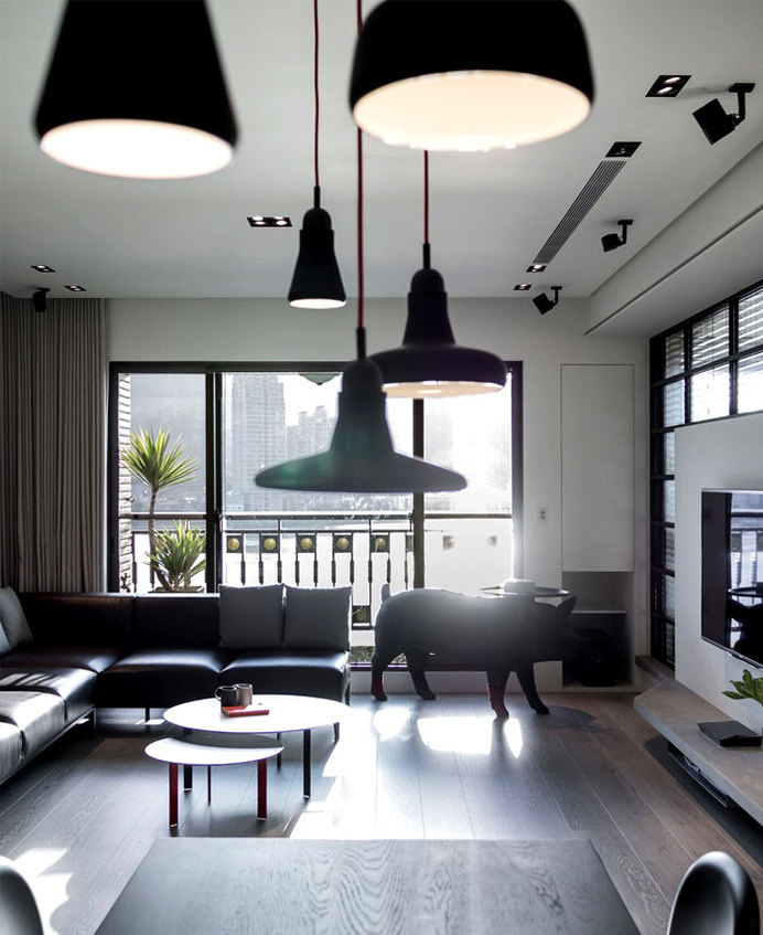 Dark and Moody Apartment Interior asian minimalism interior decor #interior #design #decor #home #gecor #colors #dark