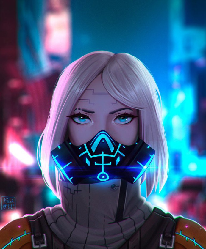 Art Book for a Cyberpunk, Kiba Aodhan