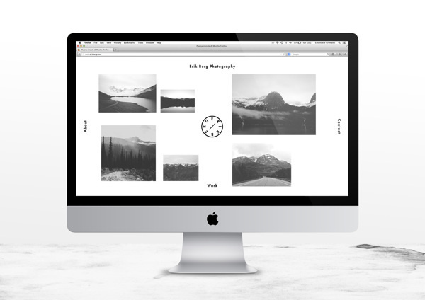 Erik Berg by Whiskey & Mentine #branding #direction #photography #art #layout #web