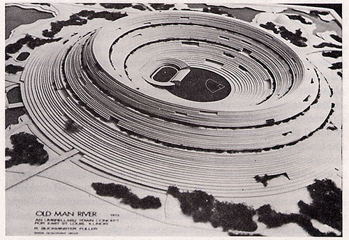 Image Spark dmciv #buckminister #stadiums #architecture #fuller