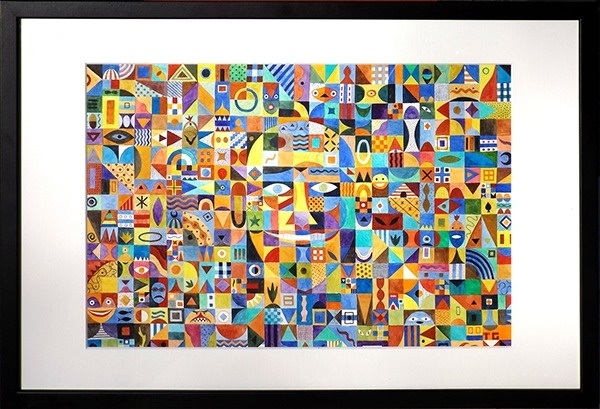 painting on Behance #pattern