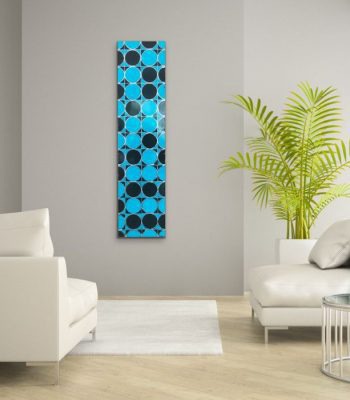 After Hours: Abstract metal wall art by Paula Gibbs
