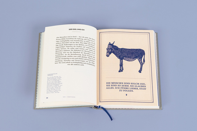 #lexicon #unconscious #grey #book #editorial #screenprint #blue #typography #illustration #infographic #donkey