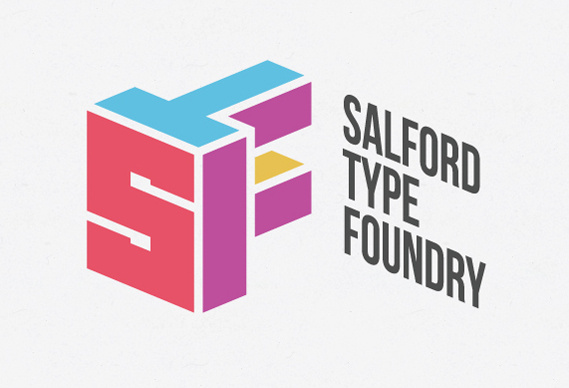 Creative Review Salford Type Foundry #university #salford #logo #foundry #type #typography