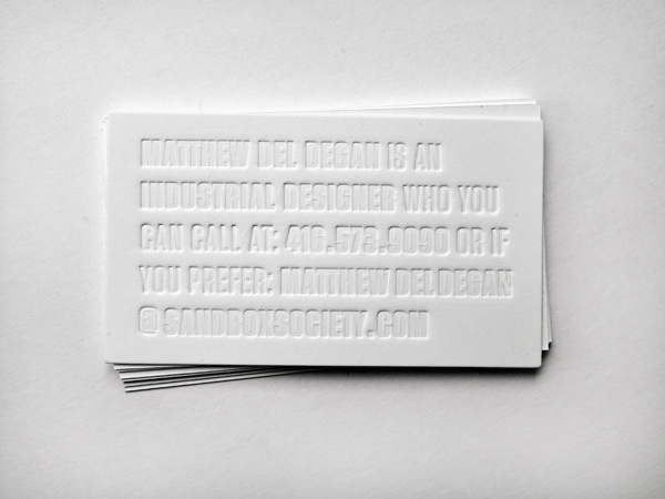 Print inspiration #blind #deboss