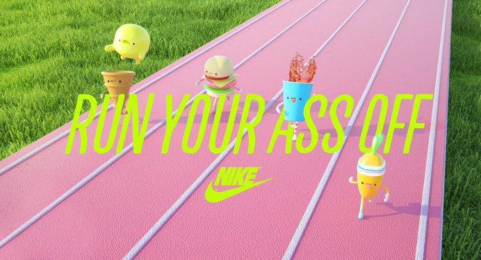 Run Your Ass Off by Esteban Izquierdo