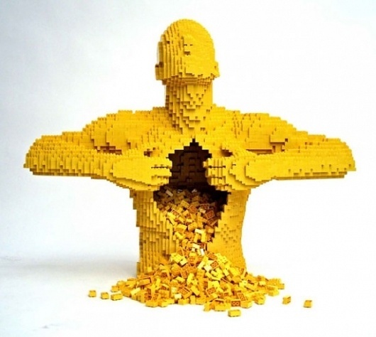 Nathan Sawaya | Fubiz™ #sculpture #lego
