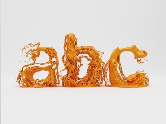 Type Fluid Experiment | skyrill.com #type #experimental