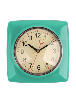 Vibrant Style: Office Decor #clock #retro