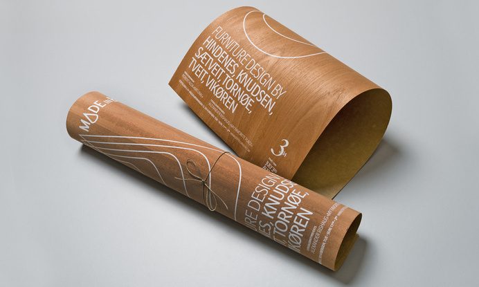 Visual identity for the furniture exhibition project Made in Bergen, initiated by six designers from Bergen, Norway. #exhibition #wood #furniture #bergen #poster