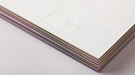 FormFiftyFive – Design inspiration from around the world » Blog Archive » Touch Agency #emboss #agency #touch #print #formfiftyfive #duplex