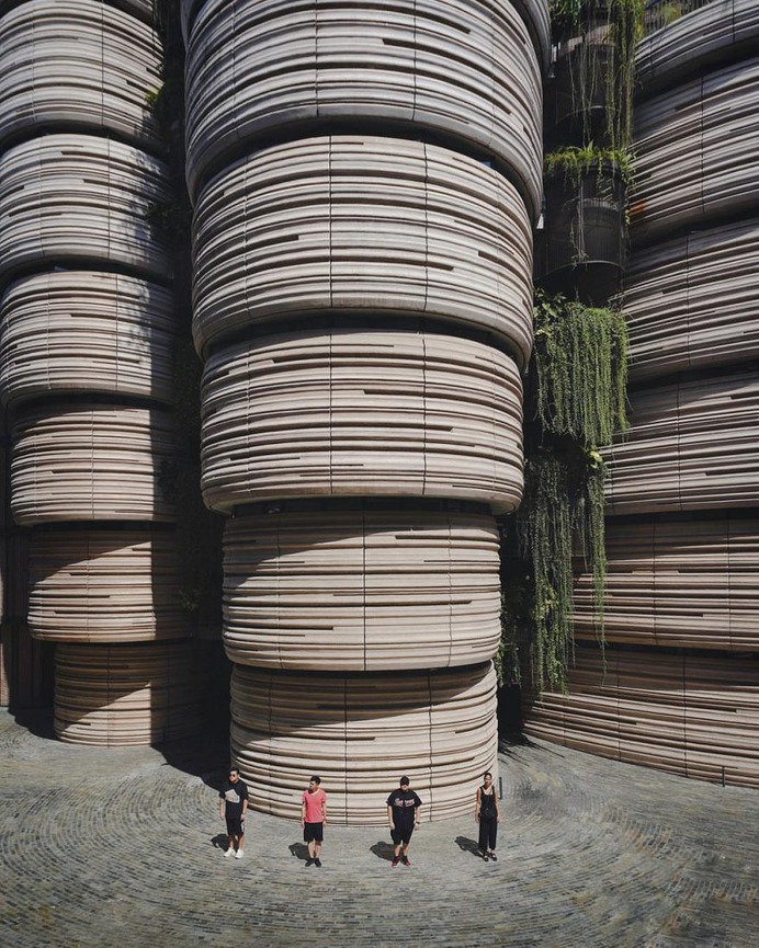 Beautifully Instagrammable Architecture in Singapore by Leslie Heng