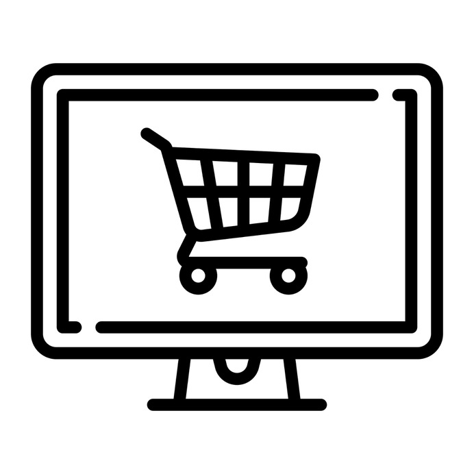 See more icon inspiration related to monitor, screen, ecommerce, online shop, multimedia, marketing, online shopping, shopping cart, website, broswer, web page, business and commerce and shopping on Flaticon.
