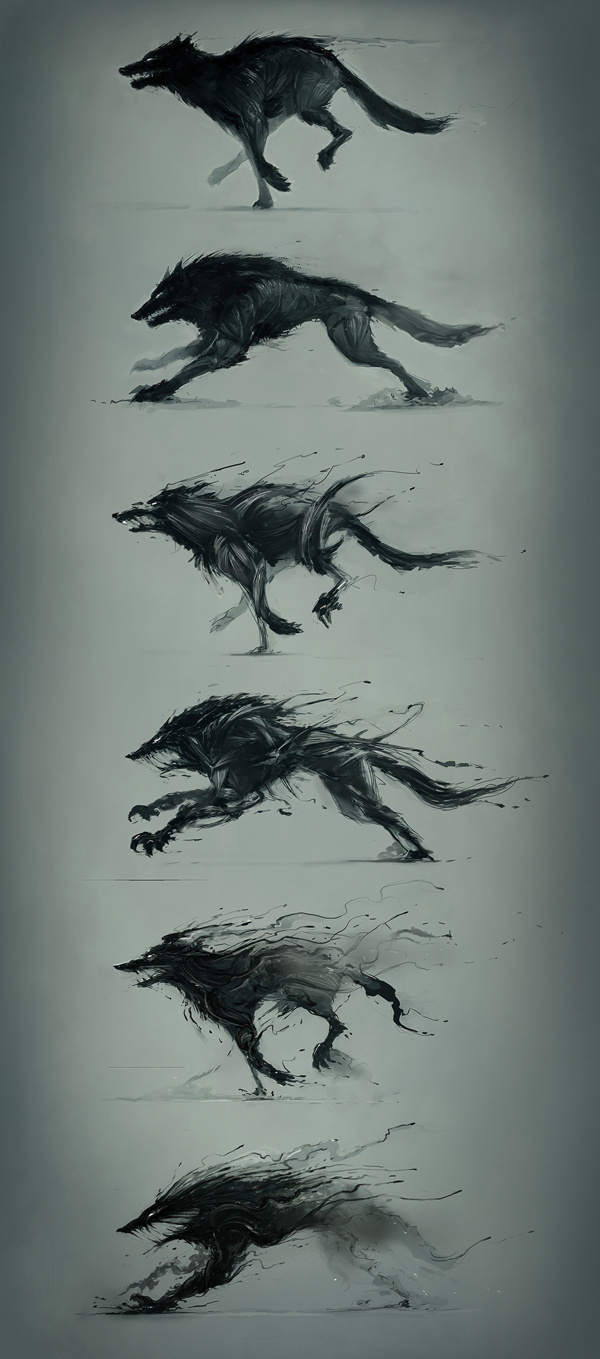 Hunger is a monster by Platige Image #illustration #angry #fox