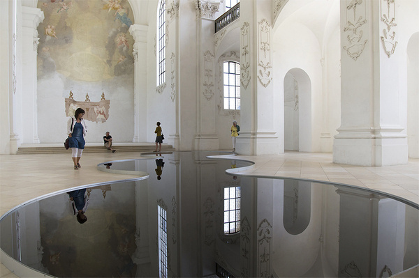 CJWHO ™ (Romain Crelier | La Mise en Abîme Entitled La...) #sculpture #romain #installation #design #interiors #art #reflections #crelier