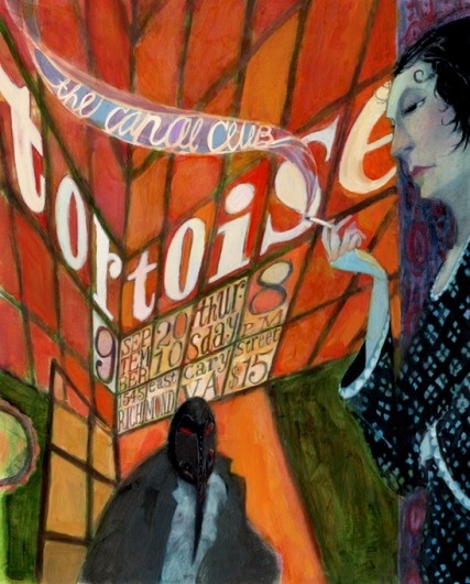 - Tortoise : www.leslieherman.com #illustration #typography