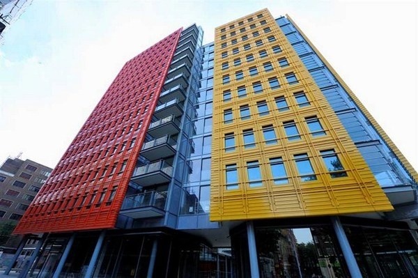 Central St Giles a modern and colorful building in London #bright #architecture #art #exterior #buildings