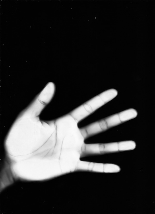 Self Hand #white #black #art #and #scanner