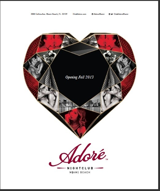 Adore Nightclub Miami #nightclub #whyworkshop #branding #advertising