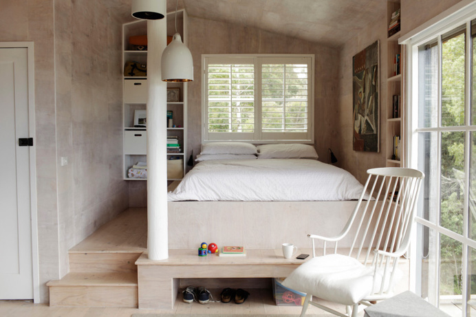 #interior #bed #white #bedroom