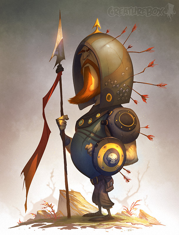 Weekend Warrior #inspiration #illustration #warrior