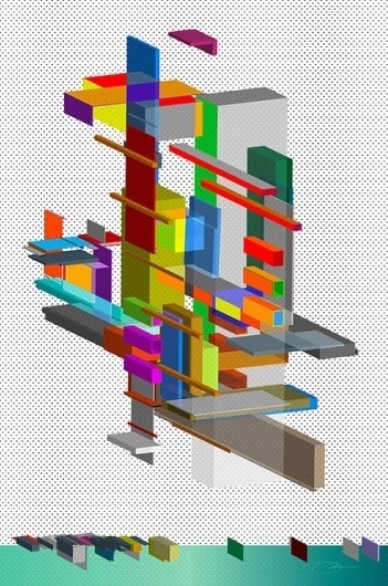 PlatToon #vector #color #geometric #transparent #architecture #art
